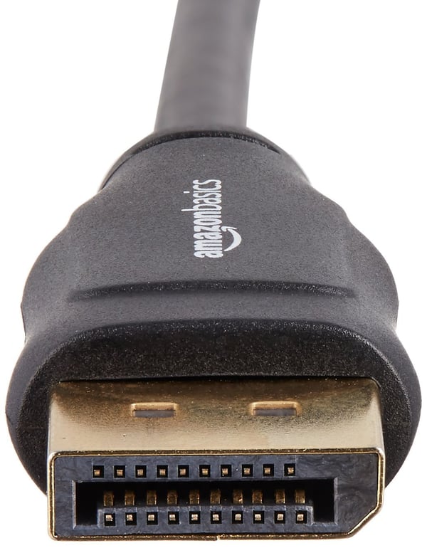 AmazonBasics Q78I_1 DisplayPort-kabel 1,8 m Svart