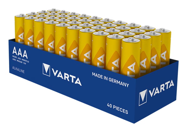 Varta 04103 101 394 kotitalousparisto Kertakäyttöinen akku AAA Alkali