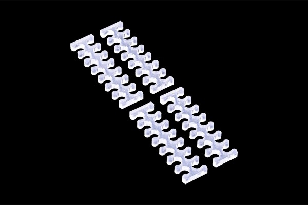 Alphacool 24746 kabelorganisator Kabelholder Transparent 4 stk