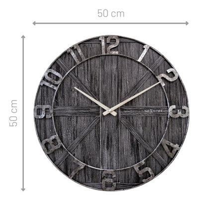 Miniatyrbillede 5 af 6: NeXtime York Mekanisk ur Cirkel Sort