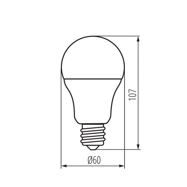 Pikkukuva 2 / 2: Kanlux S.A. 31203 LED-lamppu Valkoinen 4000 K 8 W E27 F