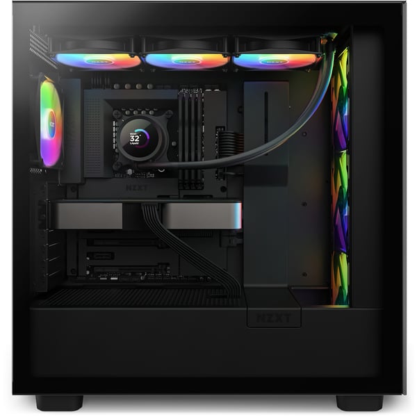 NZXT Kraken 360 RGB Processor Alt-i-en væskekøler 12 cm Sort 1 stk