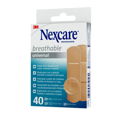 Nexcare 7100226981 självhäftande plåster 40 styck