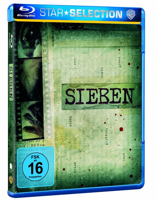 Miniatyrbild 1 av 2: Warner Bros Sieben Blu-ray DE, EN, ES
