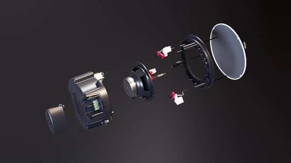 Miniatyrbild 4 av 11: Fonestar SKY-6T högtalare till PA-system