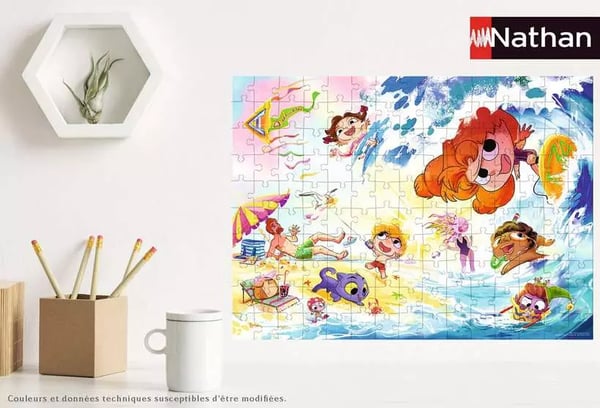Ravensburger Une journée sensagéniale / Mortelle Adèle Väripalapeli 150 kpl Lapset