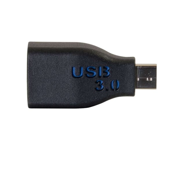 Miniatyrbild 4 av 5: C2G CG28868 kabelomvandlare (hane/hona) USB Type C USB Type A Svart