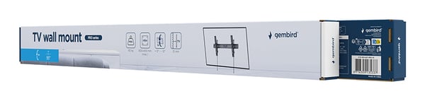 Miniatyrbillede 2 af 6: Gembird PRO series 2,41 m (95") Sort