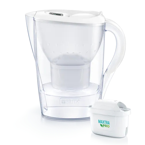 Miniatyrbild 1 av 7: Brita Marella Vattenfilter till dispenser 2,4 l Transparent, Vit
