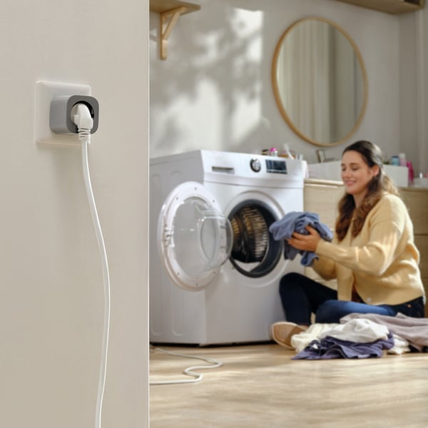 EcoFlow EFA-SMARTPLUG-EU smart stik Sølv