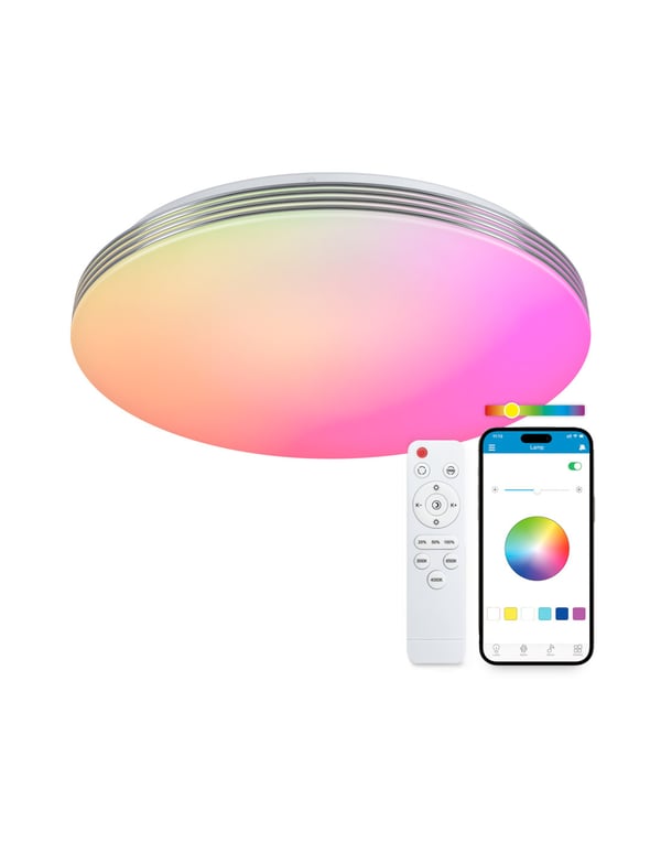 Ksix BXPLAFLED03 intelligent belysning Intelligent panel Wi-Fi 52,2 W