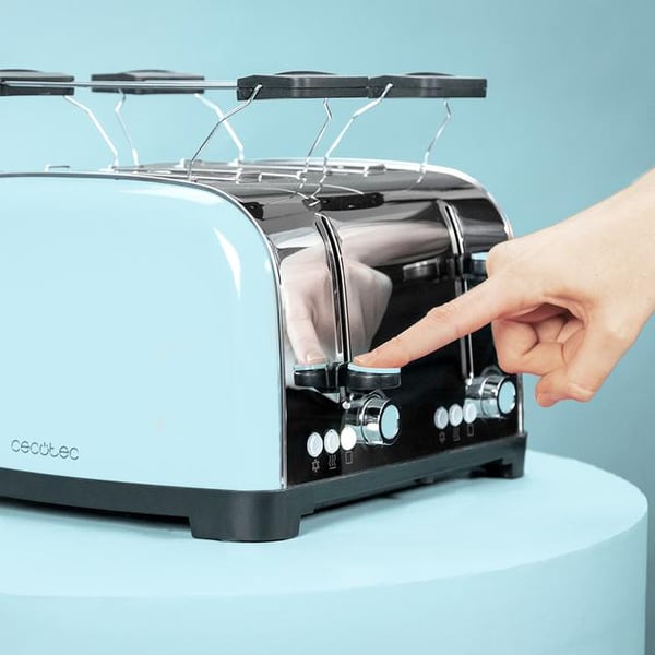 Miniatyrbild 7 av 7: Cecotec Toastin' time 1700 7 4 skivor 1700 W Blå