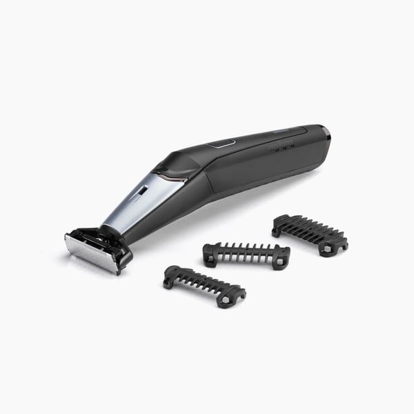 Miniatyrbild 4 av 9: BaByliss T880E skäggtrimmer Batteri 3 3 mm Våt och torr Svart, Rostfritt stål