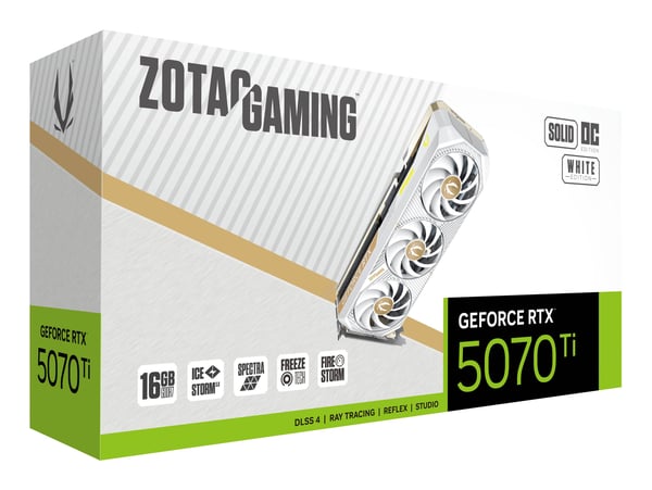 Pikkukuva 6 / 8: Zotac GAMING GeForce RTX 5070 Ti SOLID CORE OC NVIDIA 16 GB GDDR7