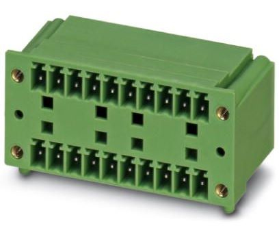 Phoenix Contact MCD 1,5/4-G1F-3,81 termisk blok Grøn