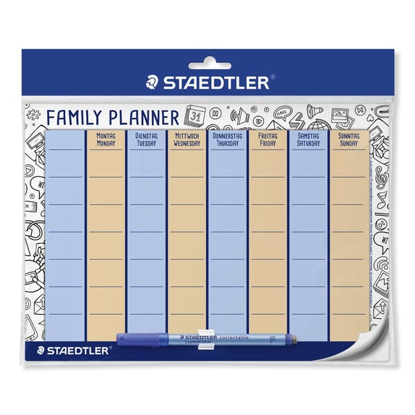 Staedtler Lumocolor family planner set 641 FP tussi 1 kpl Staedtler Lumocolor family planner set 641 FP tussi 1 kpl