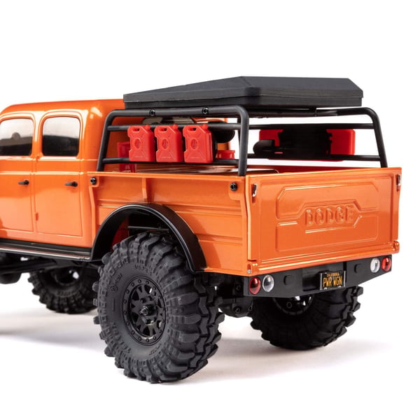 Miniatyrbillede 11 af 21: Axial R/C Dodge Power Wagon Radio-kontrolleret (RC) model Bjergkravler Elektrisk motor 1:24