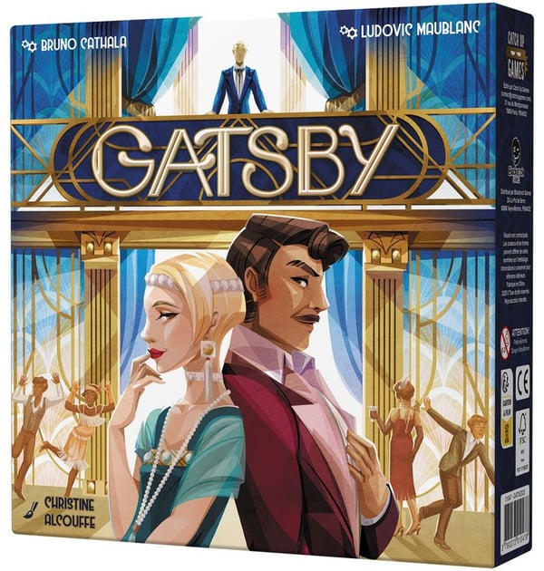Pikkukuva 3 / 5: Blackrock Games GATSBY 30 min Lautapeli