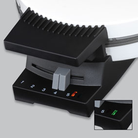 Miniatyrbillede 3 af 5: Cloer 171 5 vaffel/vafler 930 W Hvid