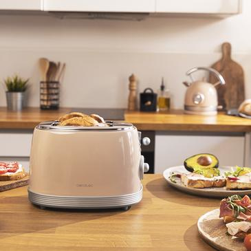 Cecotec Vintage 800 6 2 viipale(i)ta 850 W Beige