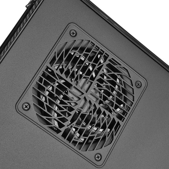 Silverstone FTZ01-E Skrivbord Svart