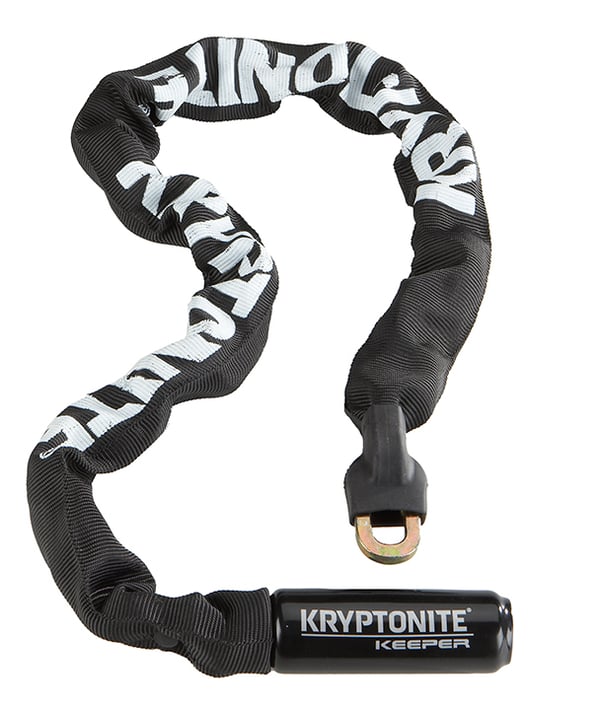 Kryptonite Keeper 785 Sort, Hvid 850 mm Kædelås