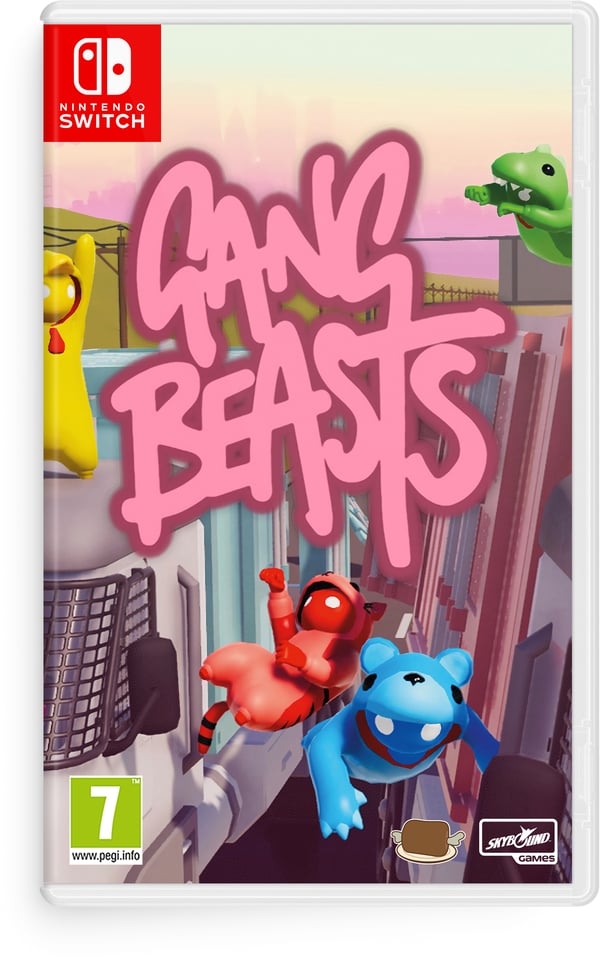 Miniatyrbillede 1 af 12: Skybound Games Gang Beasts Standard Flersproget Nintendo Switch