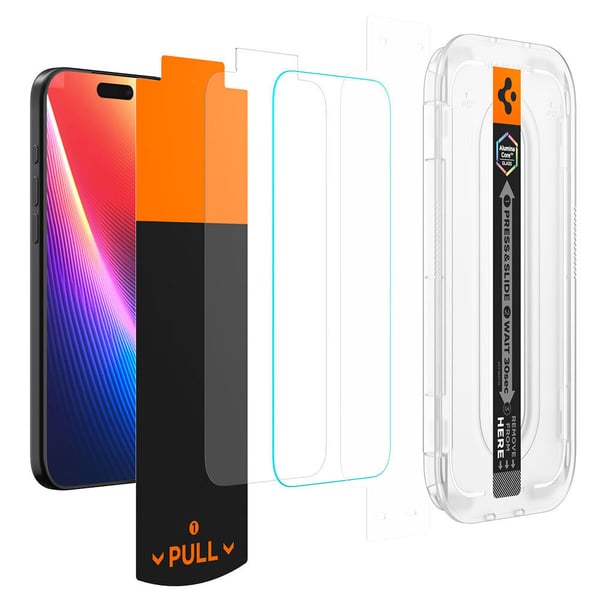 Pikkukuva 6 / 7: Spigen Glas.tR EZ Fit Pro HD Kirkas näytönsuoja Apple 1 kpl
