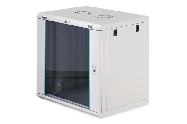 Miniatyrbild 1 av 8: Digitus DN-37108 rack 12U Väggmonterad rack Ljusgrå