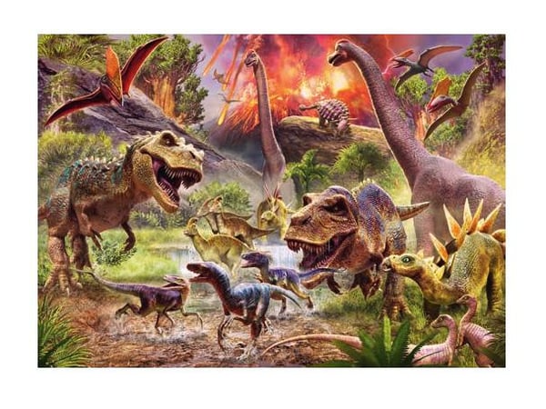 Ravensburger Dinosaur Dash Kuviopalapeli 60 kpl Eläimet