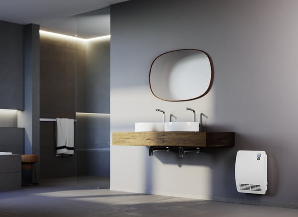 Miniatyrbillede 7 af 9: STIEBEL ELTRON CK 20 Premium Indendørs Hvid 2000 W Blæser med elektrisk områdevarmer