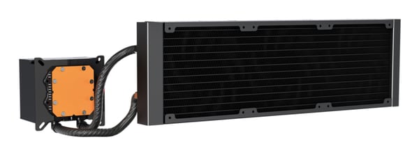 XYZ X-WC-HYDROTEMP-360B Computerkølesystem Computerkabinet Alt-i-en væskekøler