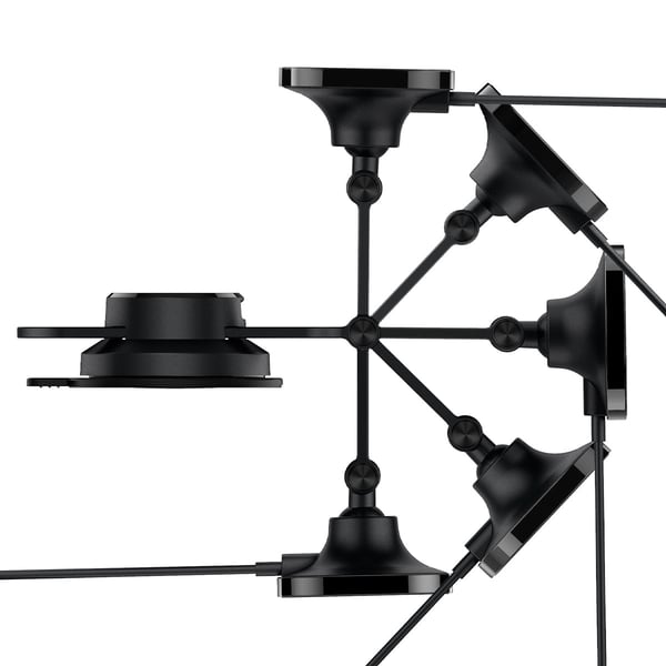 Miniatyrbillede 9 af 11: Spigen OneTap Pro 3 Smartphone Sort Trådløs opladning Hurtig opladning Automatisk