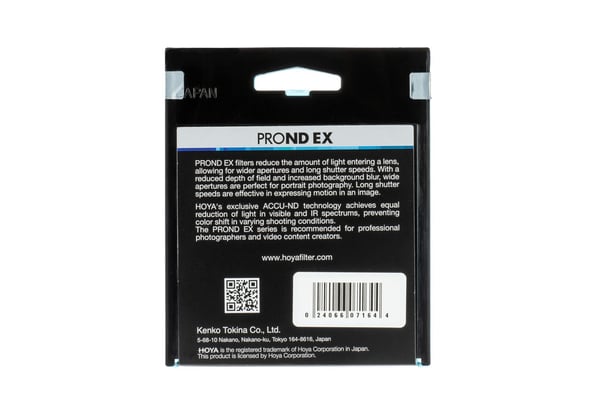Hoya PROND EX 1000 Neutral densitet kamerafilter 72 mm