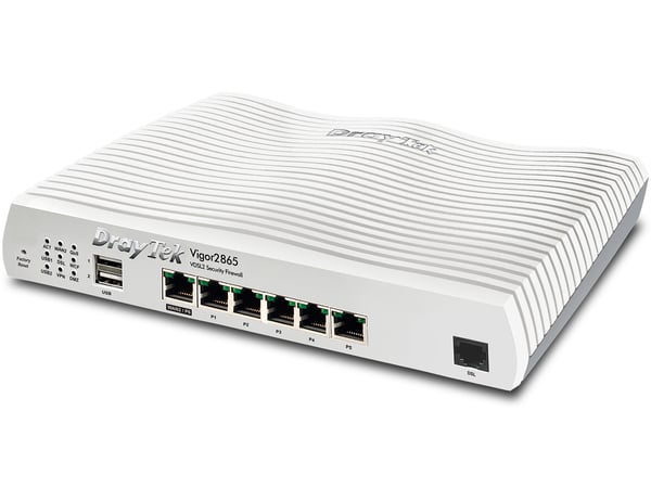 Miniatyrbillede 1 af 2: DrayTek Vigor 2865 kabelforbundet router Gigabit Ethernet
