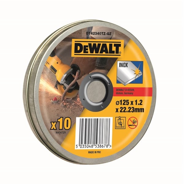 DeWALT DT42340TZ-QZ tilbehør vinkelsliber Skæreskive DeWALT DT42340TZ-QZ tilbehør vinkelsliber Skæreskive