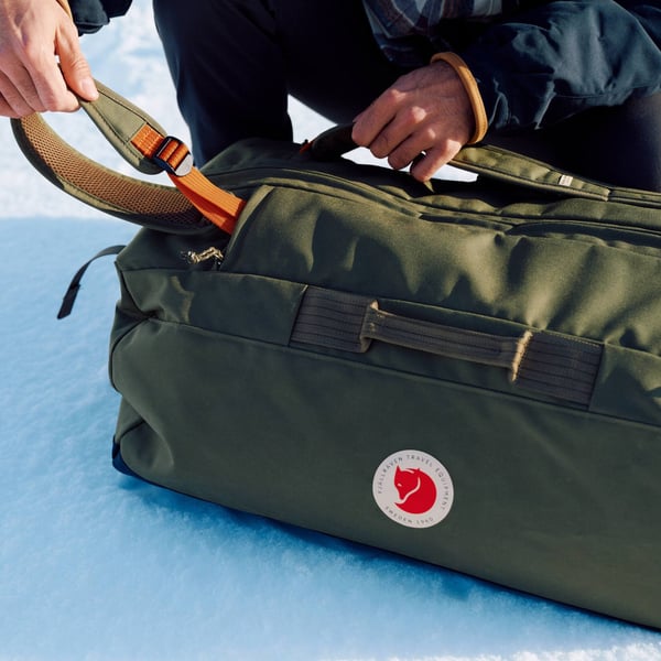 Pikkukuva 7 / 18: Fjällräven 23200283-620 matkalaukku Matkaduffeli Soft shell Vihreä 80 L Polyamidi