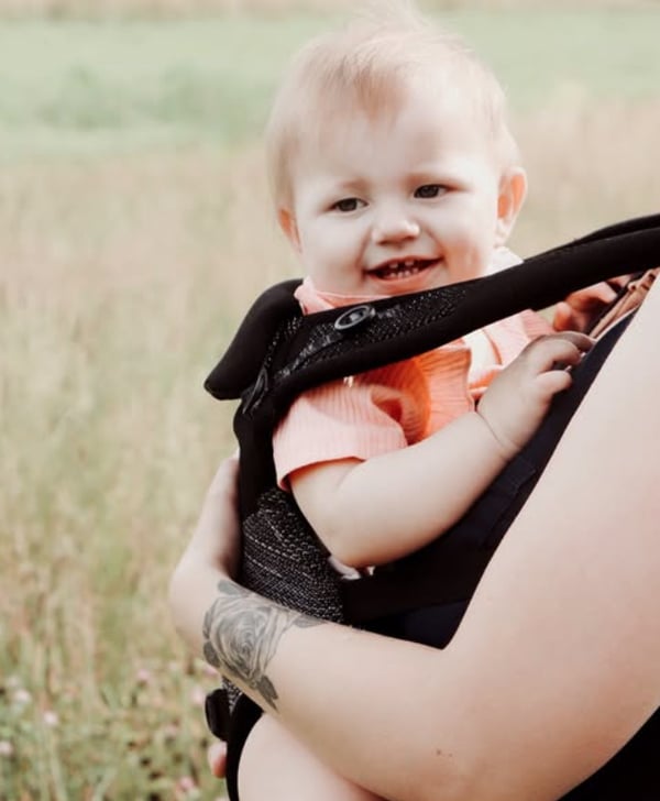 Dooky Terra Nova Blød babysele Sort
