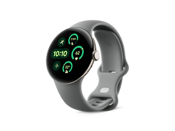 Google Pixel Watch 3 AMOLED 41 mm Digitaalinen Kosketusnäyttö Kulta Wi-Fi GPS (satelliitti)