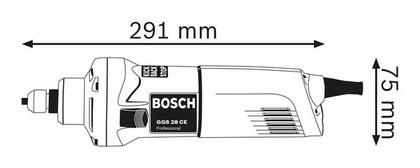 Bosch 0 601 220 100 lige sliber 10000 rpm 650 W
