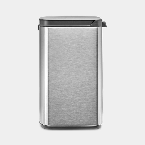 Pikkukuva 3 / 6: Brabantia Bo Waste Bin 7 L Suorakulmainen Terästä Musta, Terästä