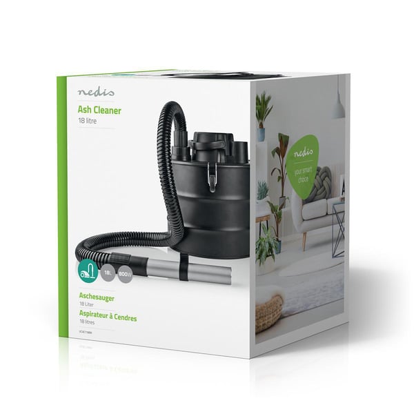 Nedis VCAC118BK askdammsugare 800 AW 18 l Svart