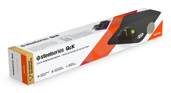 Miniatyrbild 3 av 5: Steelseries QcK+ Svart