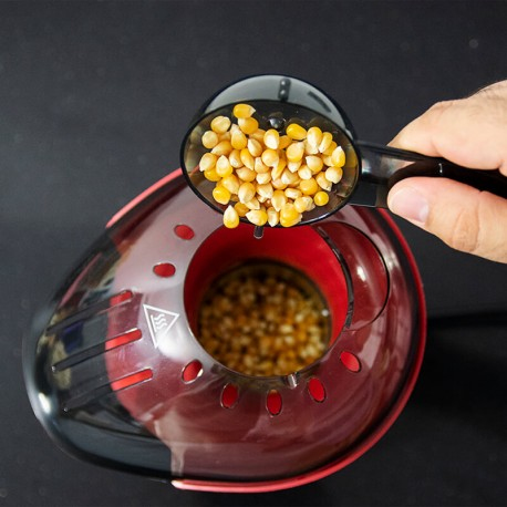 Cecotec 03040 popcornmaskine Sort, Rød 2 min. 1200 W