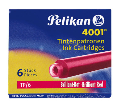 Pelikan TP/6 Rød 6 stk