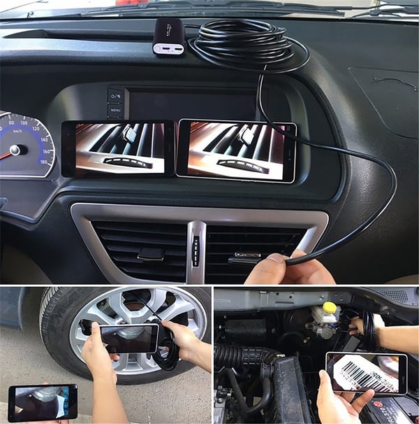 Media-Tech WiFi Endoscope industriella endoskop 70°