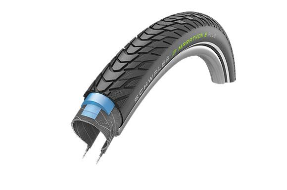 Miniatyrbillede 3 af 5: Schwalbe Marathon E-Plus 27.5" By/Trekking, Vej