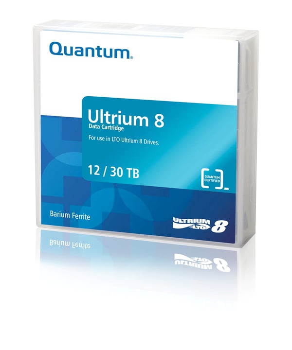 Quantum MR-L8MQN-02 Backup-lagringsmedie Tomt databånd 12 TB LTO 1,26 cm