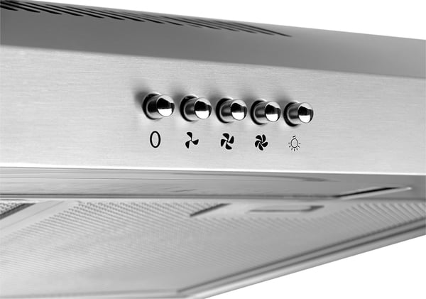 Concept OPP1260SS emhætte Indbygget under Rustfrit stål 136 m³/t