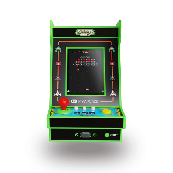 My Arcade GALAGA Nano Player Pro bærbar spilkonsol 6,1 cm (2.4") Flerfarvet